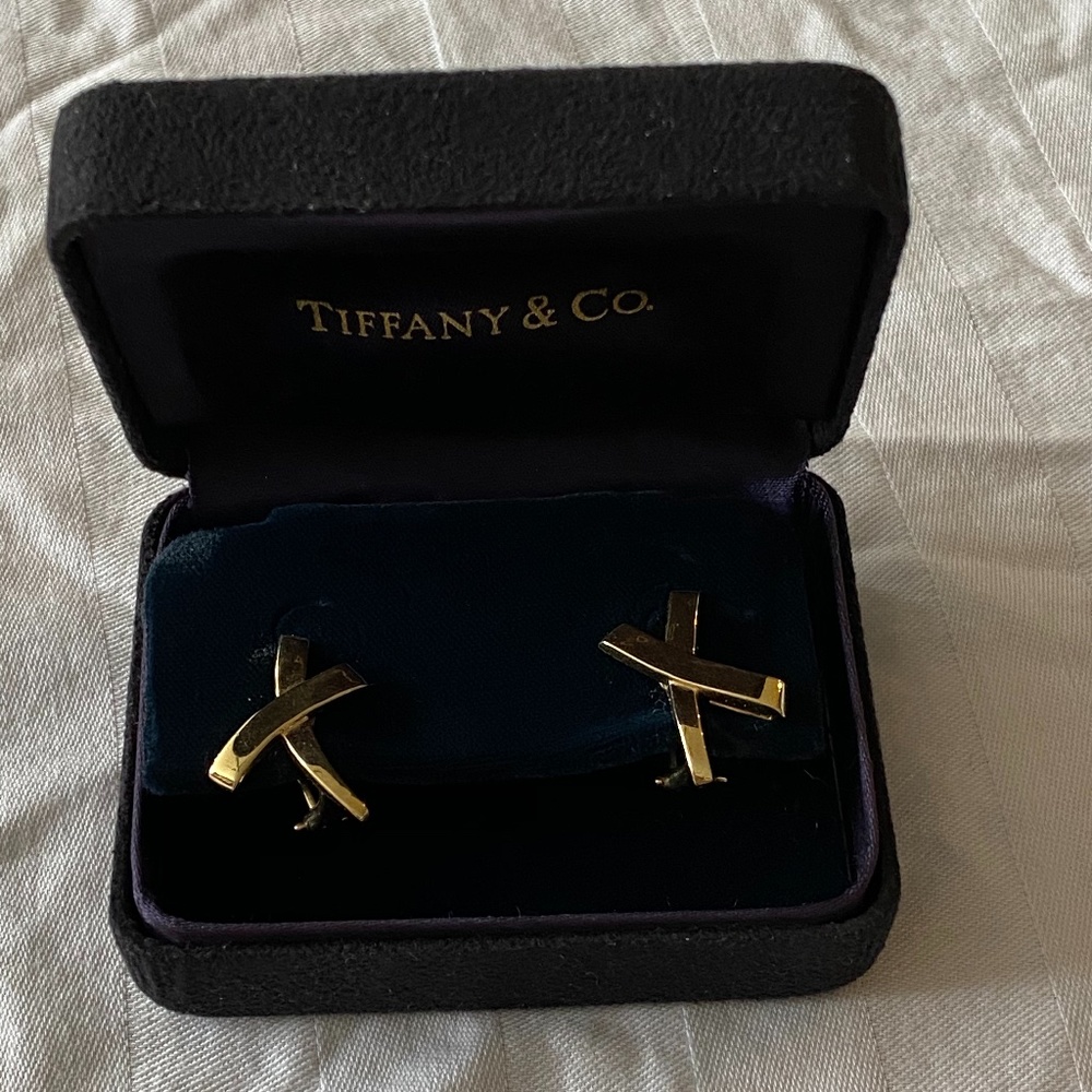 Paloma Picasso for Tiffany & Co. Medium X Earrings